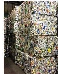 PET Plastik kategorisini temsil eden metal malzeme